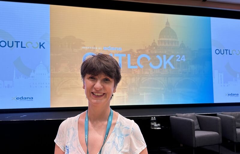Heidi Beatty at EDANA OUTLOOK 2024 in Rome